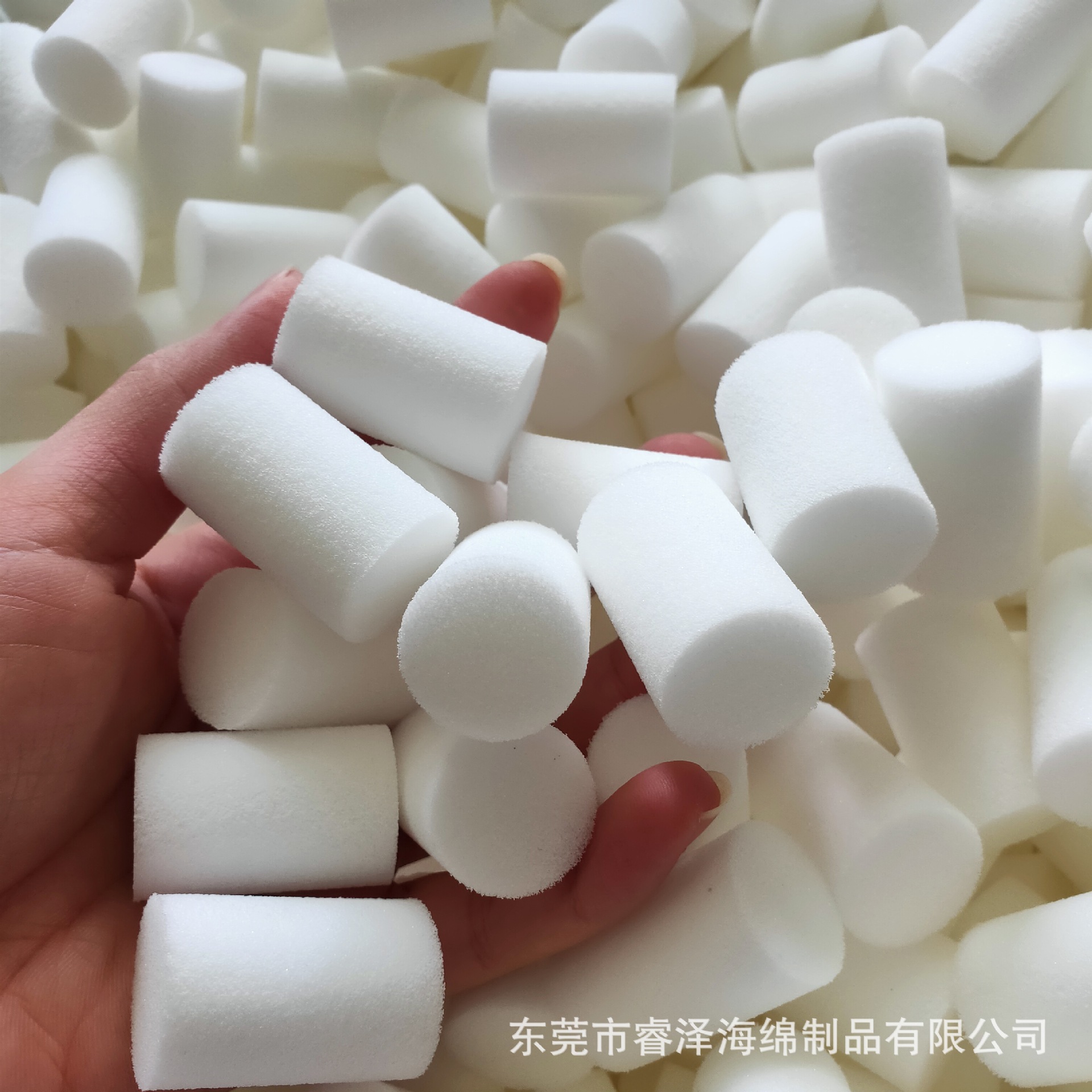 高密度地暖管道清洗海绵射弹海绵柱气动枪清洁油管内壁子弹海绵球