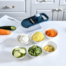 长方形切菜器菜刨子创意厨房工具粗细切丝蒜泥器切片器厂家批发