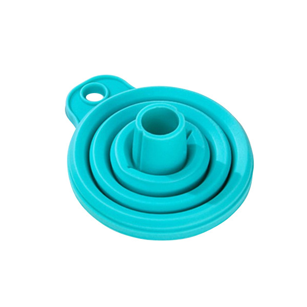 Foldable Funnel Large Diameter Funnel Coarse Grains Buggy Bag Ice Pack Use Funnel Silicone Funnel Fuel Oil Leakage