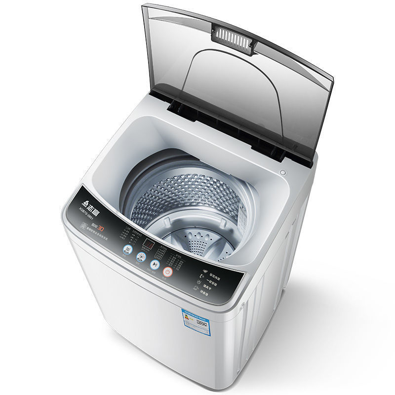 Zhigao Automatic Washing Machine 8.5/7/6 Small Household Large Capacity 12kg Rental Room Impeller Velvet