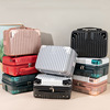 portable Suitcases Korean Edition 14 small-scale light trumpet Mini Storage bag lovely Makeup box suitcase portable Suitcases Korean Edition 14 small-scale light trumpet Mini Storage bag lovely Makeup box suitcase