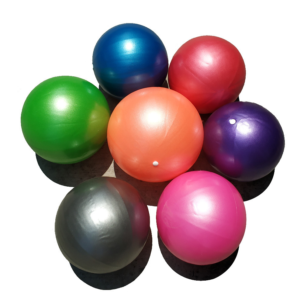 Yoga Ball Frosted Thickened Explosion-Proof Clip Back Ball Wheat Tube Ball Gymnastic Ball Fitness Ball 25cm Pilates Ball Wholesale