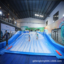 冲浪练习设备移动单双人滑浪模拟器室内外咨询可定滑板冲浪设备
