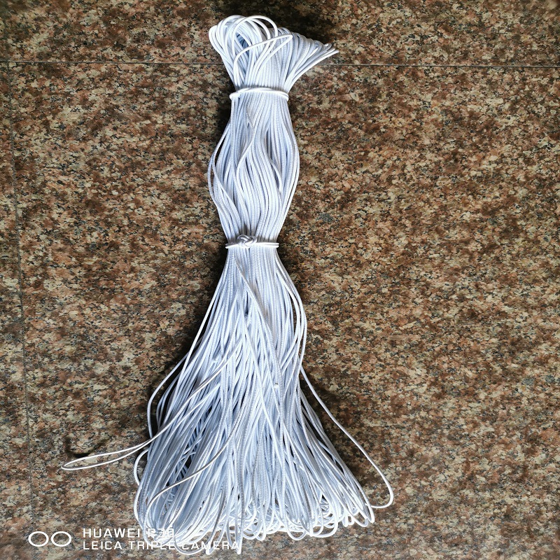 0.8—1.2MM手串绳弹力绳穿珠佛珠圆橡皮筋乳胶包芯松紧绳