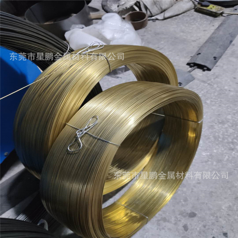 H65装饰黄铜扁线四方黄铜条光亮黄铜压条2*4mm定尺切割黄铜排铜棍