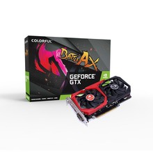 七彩虹战斧GeForce GTX1650 4GD6台式机电脑游戏电竞独立显卡适用