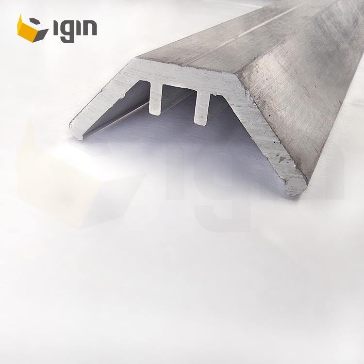 铝合金幕墙玻璃附框特殊付框隐框大连生产厂家90度转角弧形全压板