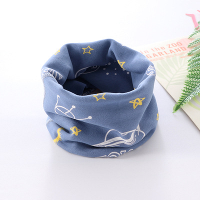 Children's Scarf Neckerchief Cover Neck Male and Female Baby Korean Autumn and Winter Infant Pullover Scarf Keep Baby Warm Scarf