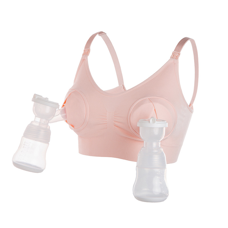 Wholesale Hands-Free Bra Breast Pump Underwear Pregnant Women Thin Bra Nursing Bra