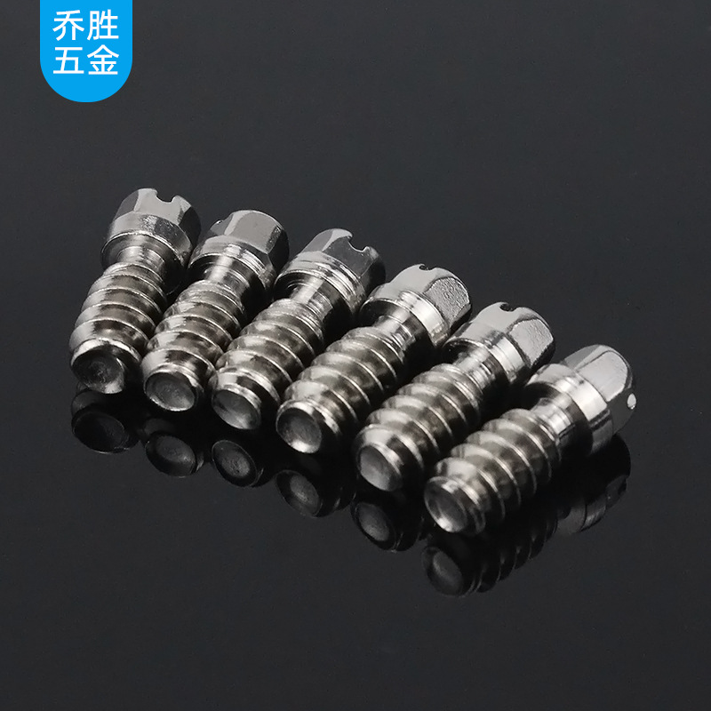 304不锈钢德式螺丝 喉箍配件 德式一字螺丝 喉箍螺丝