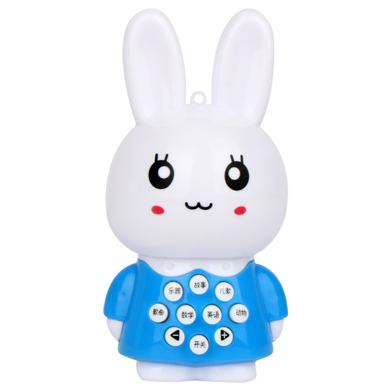 Cartoon Mini Toy Bunny Early Education Story Machine Toy Gift Music Toy Baby Learning Machine Stall