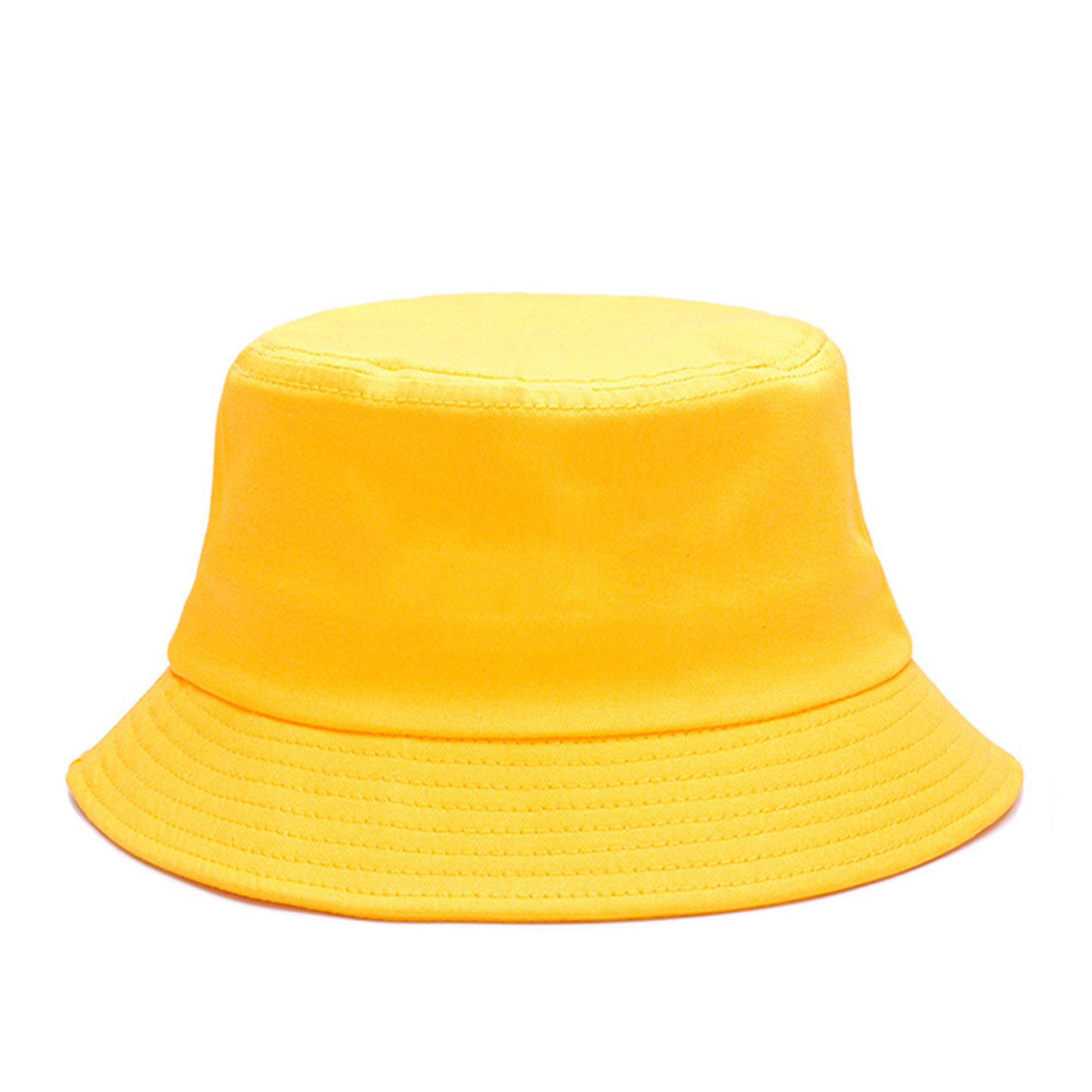 Pure Cotton Bucket Hat Custom Logo Embroidery Printing Hat Custom Silk Screen Diy Men and Women Bucket Hat Casual Sun Hat
