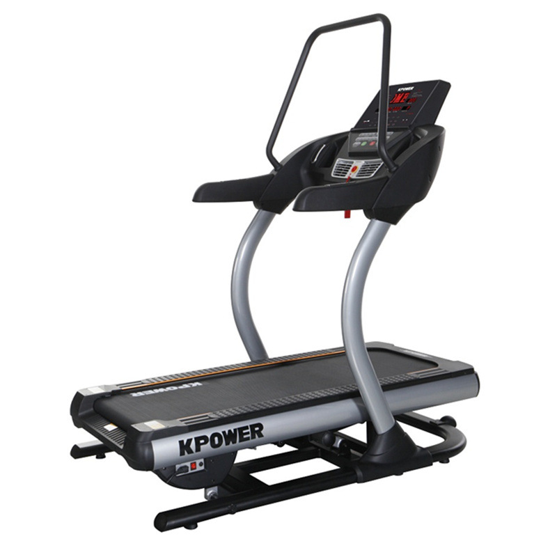 康乐佳k455a-a 商用电动跑步机负坡度健身房登山机慢跑运动器材