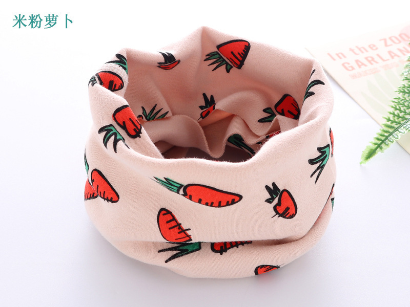 Children's Scarf Neckerchief Cover Neck Male and Female Baby Korean Autumn and Winter Infant Pullover Scarf Keep Baby Warm Scarf