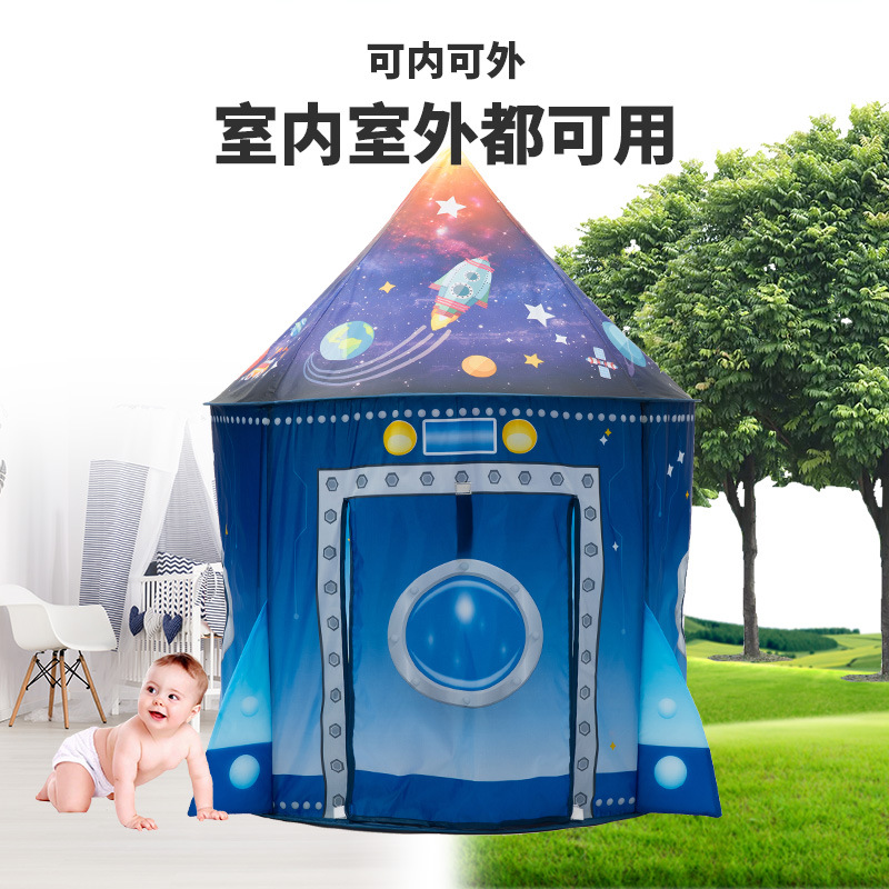 Children's Tent Game House Baby Crawling Printing Yurt Indoor Play House Indoor Toy House