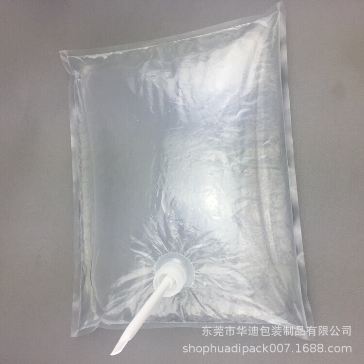 5L 10L牛初乳吸嘴袋 四边封耐压牛奶阀盒中袋 22L肥料透气阀Bib袋