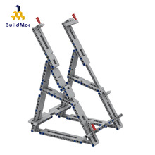 BuildMOC兼容乐高小颗粒益智拼插积木玩具千年隼支架75257专用