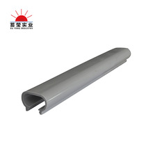 厂家供应批发铝合金线棒高品质灰色PVC线槽