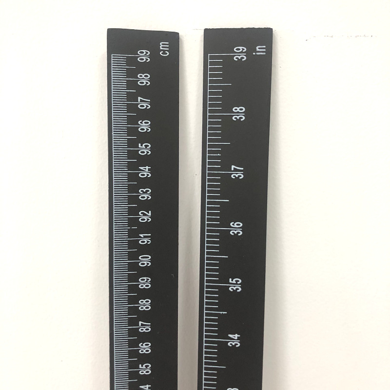 测量标识贴自粘水位反光膜液位刻度尺消防水箱刻度贴软标签贴063