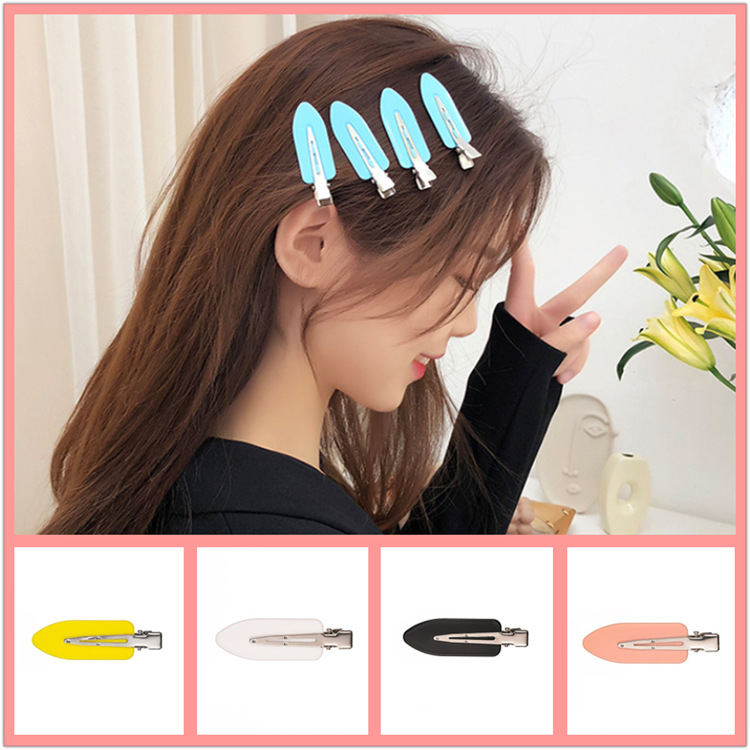 欧阳娜娜同款发夹韩版网红ins头饰简约气质刘海夹女一字夹发饰