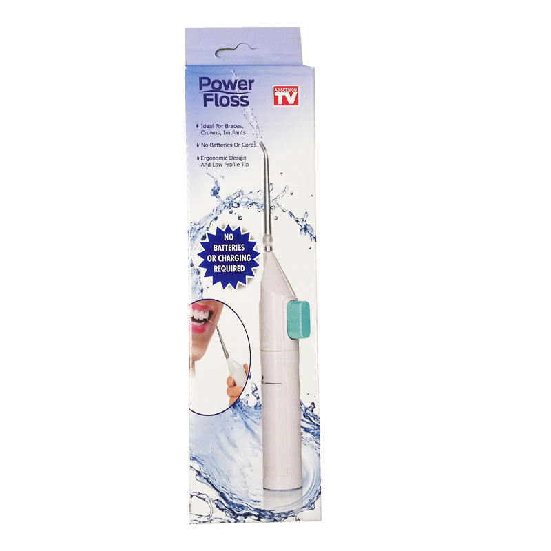 Cross-Border Power Floss Manual Pressure Portable Water Toothpick Teeth Washing Cleaner Teeth Cleaner