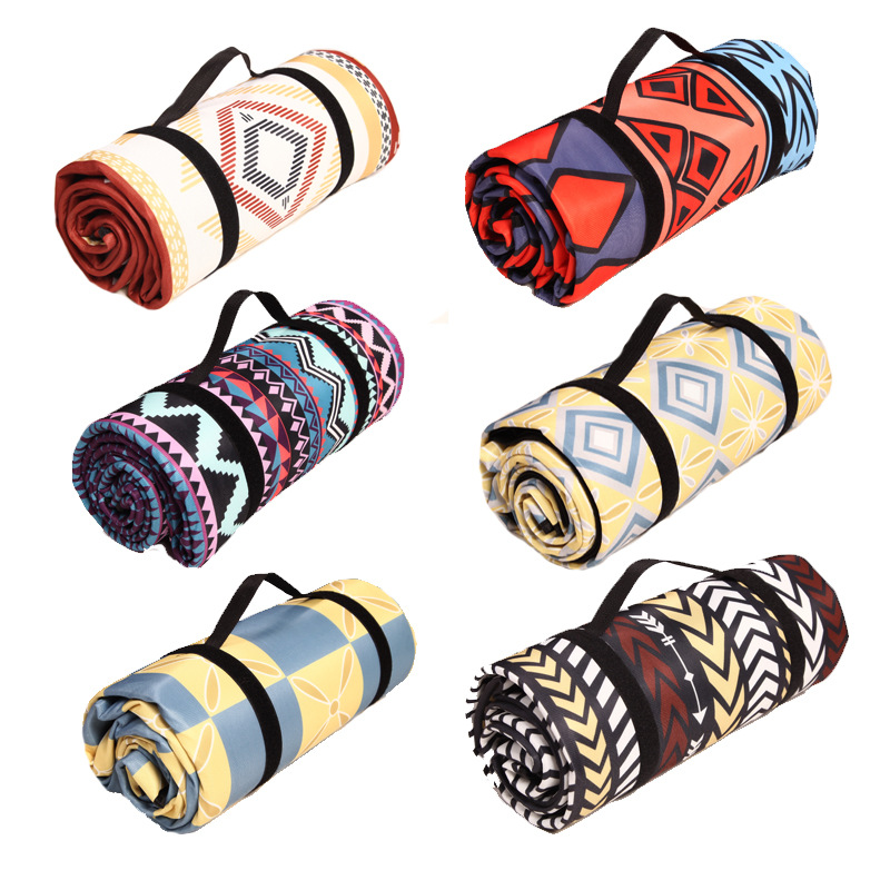 民族风防潮垫户外野餐垫露营沙滩垫野外垫子出游草坪垫加厚防潮垫