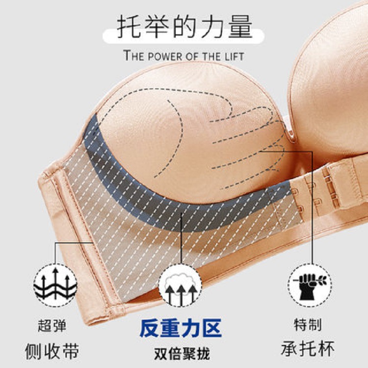 Foreign Trade Exclusive for Cross-Border Hot CDEF Large Cup QQ Candy Bra plus Size Women's Underwear European and American High Quality Bra Bra