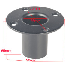 厂家供应音箱配件 舞台音响支撑底座 音柱铁底座90*60mm