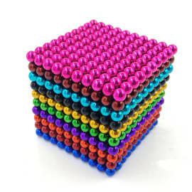 巴克球磁力球 3mm4mm5mm216 颗吸铁石 磁球厂家直销 磁铁