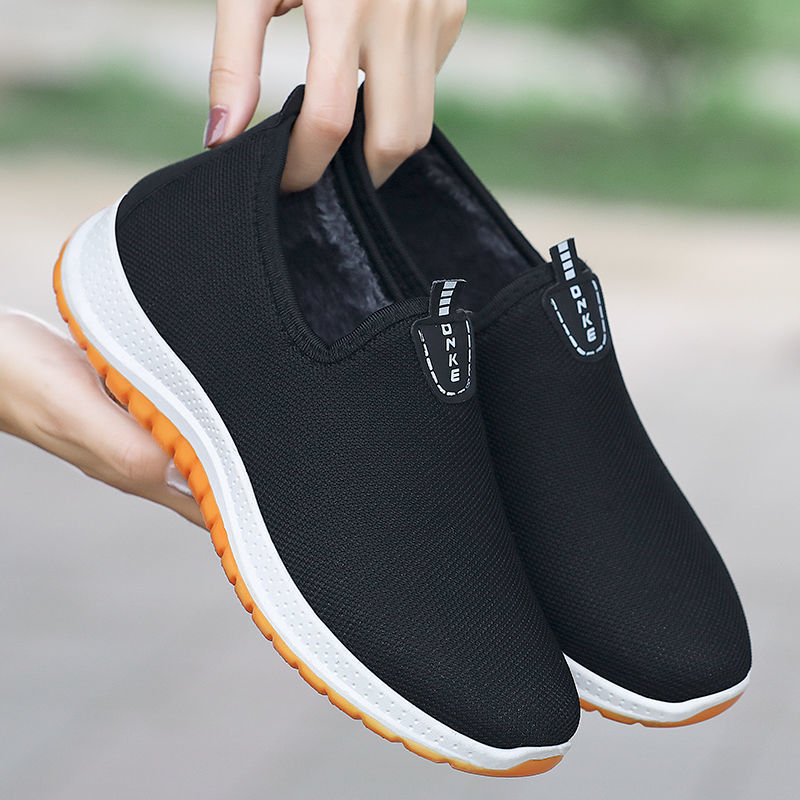 Summer Lightweight Fashion Sports Running Shoes Male Students Korean Style Casual Shoes Mesh Shallow Mouth Low-Top Breathable Fashion Shoes