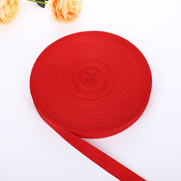 量大从优 红色彩带涤纶包边带平纹带滚边布条带子服装织带辅料