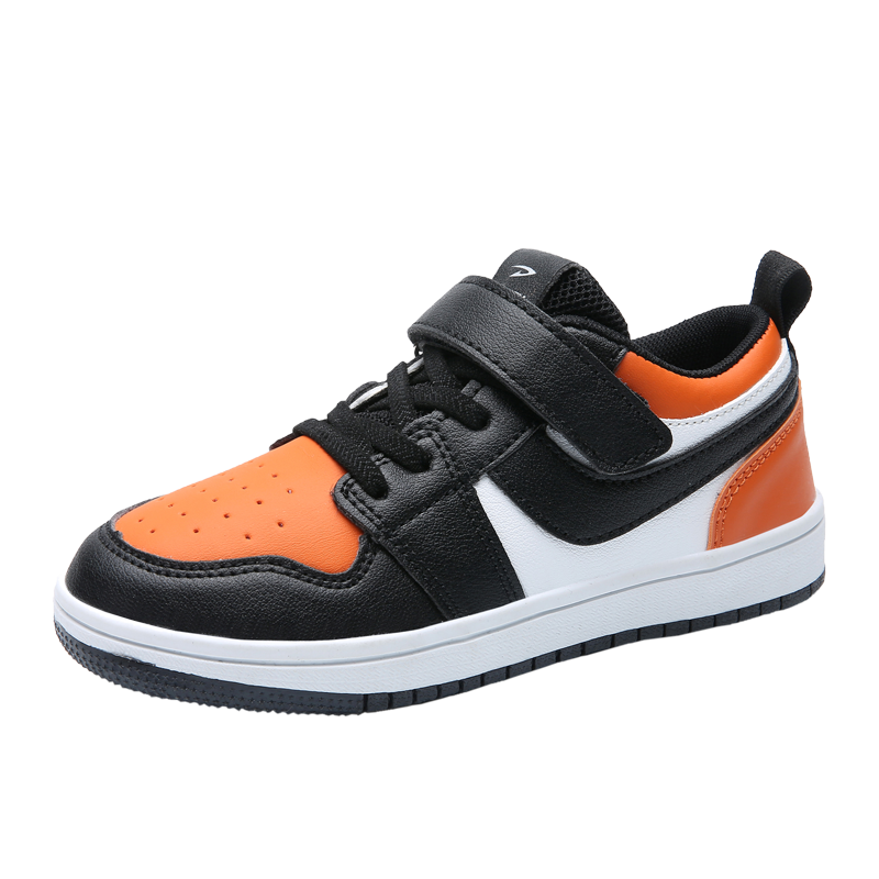 德尔惠aj童鞋男女童鞋2023新款小学生板鞋潮中大童儿童运动鞋批发