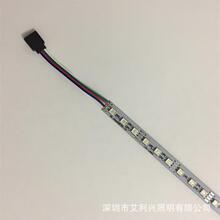 定制led硬灯条 12V 24v5050RGB灯带 七彩变色 1米60灯,72灯