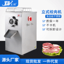 厂家批发22#立式多功能绞肉机 大型商用大功率冻肉绞肉机