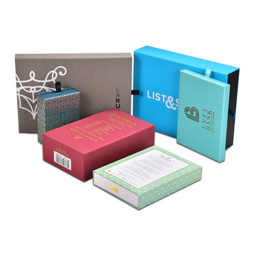 化妆刷包装抽屉盒子设计制作 批发圣诞节新年礼物盒抽拉盒空盒