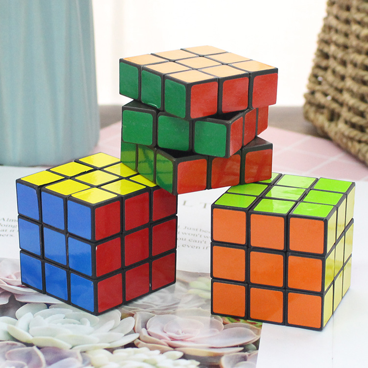 rubik‘s cube 3 th order speed twist competition rubik‘s cube children‘s educational toys fun decompression intelligence cube toys wholesale