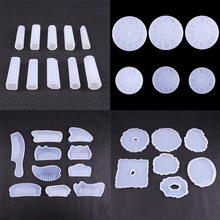 水晶滴胶diy硅胶模具手工制作工具环氧树脂AB胶材料正方形长方形