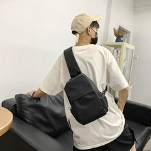 新款潮流百搭胸包韩版时尚男士斜跨包户外多功能背包背挎骑行包