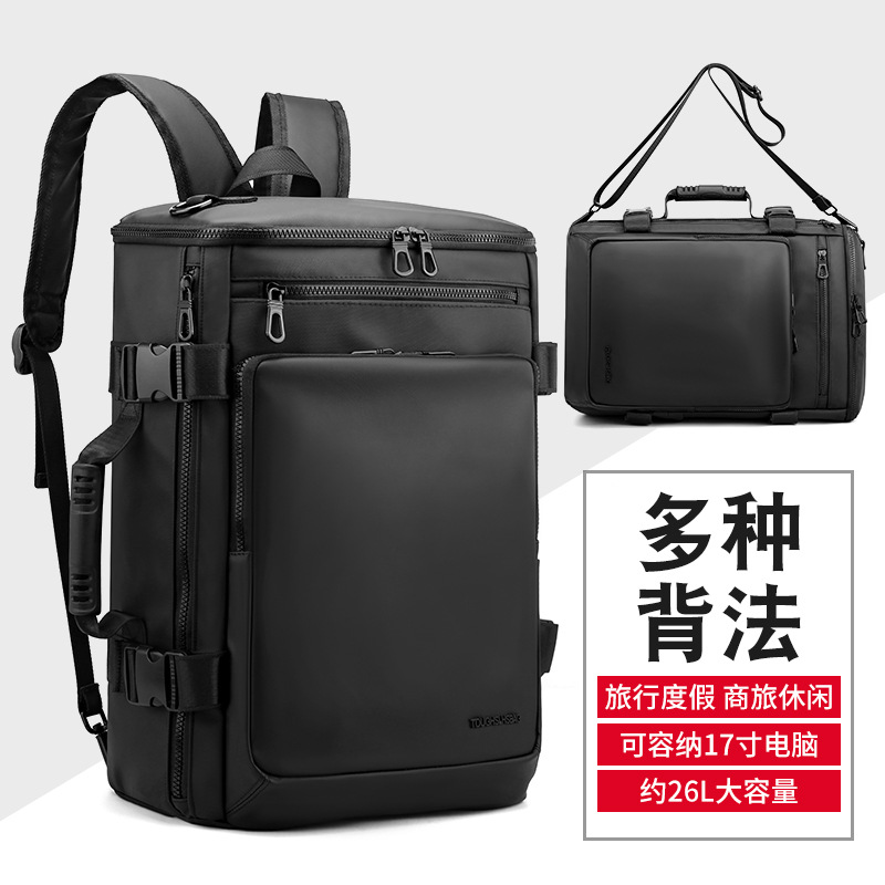 Factory Direct Sales New Multi-Functional Business Backpack Korean Waterproof Travel Bag Messenger Bag Student Schoolbag