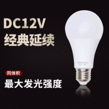 led低压灯泡DC12V24V36V直流灯泡AC高亮节能电瓶灯工地渔船球泡灯