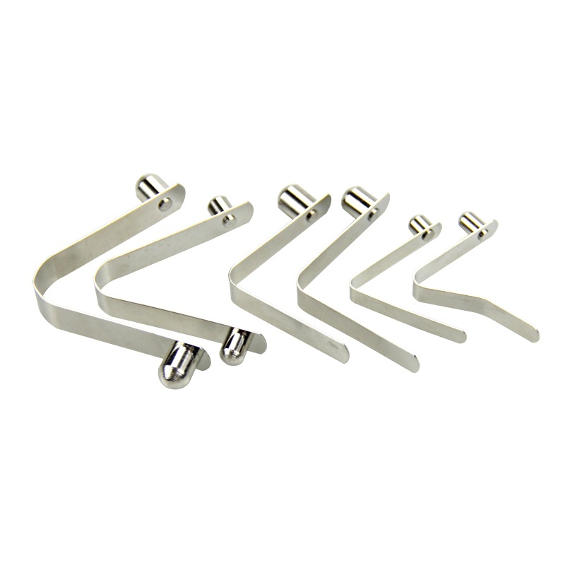 厂家供应v形弹片弹扣弹珠铁管定位冲压不锈钢304201弹销弹簧