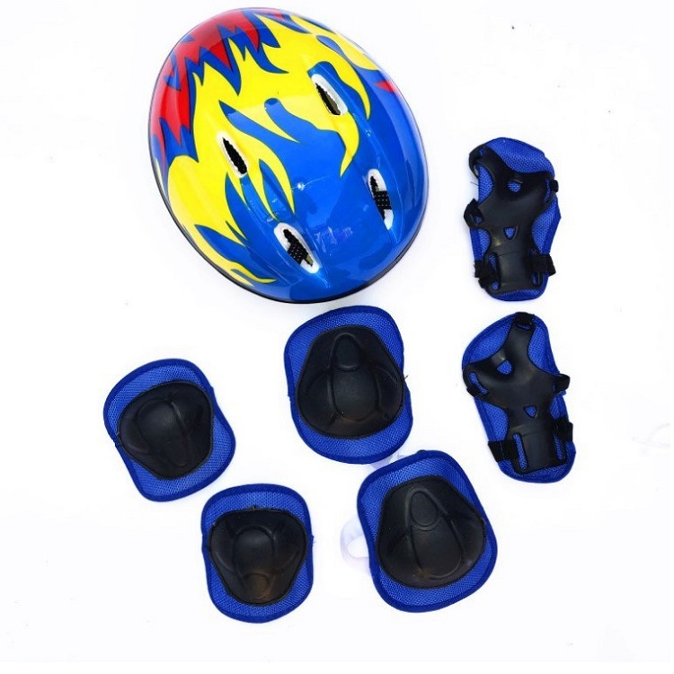 Children's Helmet Riding Roller Skating Protective Gear Helmet Men's and Women's The Skating Shoes Protective Gear