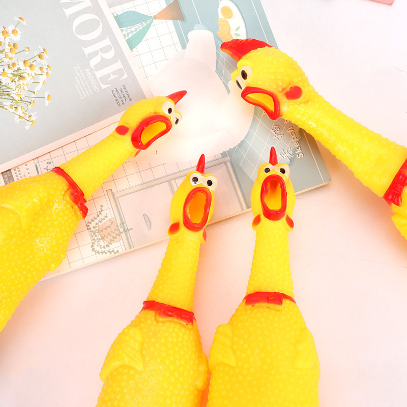 Small-Sized Screaming Chicken Vent Toy Chicken Screaming Chicken Releasing Chicken Screaming Chicken Toy Factory Wholesale