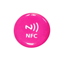 创新佳供应社交媒体APP快速体验和新数据分享模式用的NFC滴胶标签