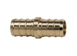 3/4"无铅pex直通F1807 lead free brass Pex coupling黄铜灯芯套