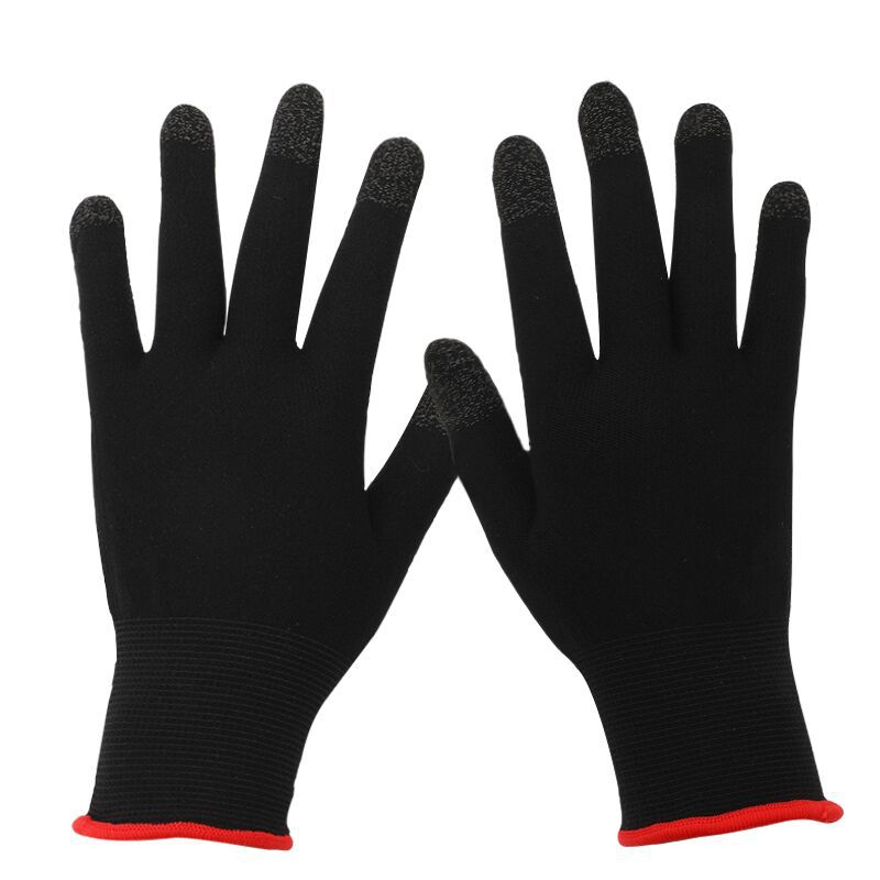 Game Finger Stall Cycling Touch Screen Gloves Cold-Proof Warm Chicken Eating Sweat-Proof Pubg Mobile Mobile Game King Chicken Eating Gloves