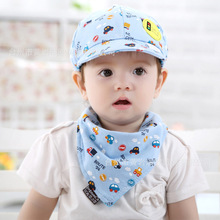 韩版小汽车儿童帽子夏季遮阳帽棒球帽婴儿帽潮 春秋季鸭舌帽