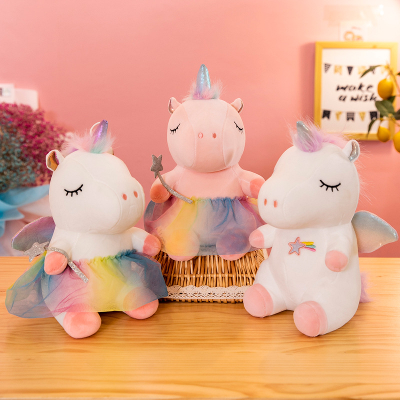 Eight-Inch Prize Claw Doll Stall Plush Toys Small Size Wedding Creative Gifts Sprinkle Doll Factory Wholesale