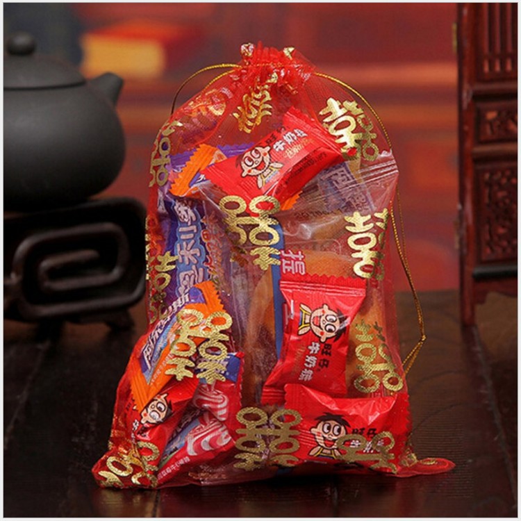 Wedding Supplies Wedding Candy Bag Chinese Silk Brocade Candy Bag Gift Bag Wedding Gift Bag