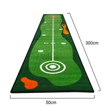 室内高尔夫球练习器材打击垫golf地毯家庭切杆垫子训练击打练习垫